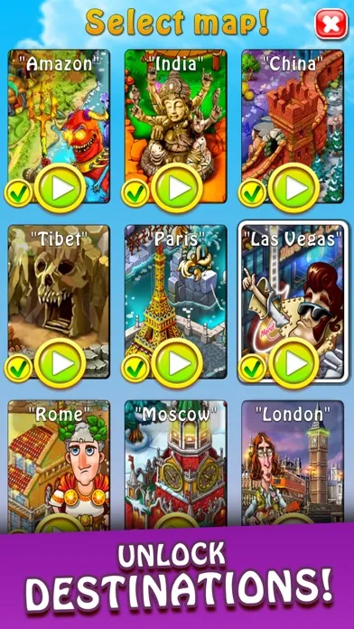 Captures d'écran de Magica! Match 3 Puzzles games